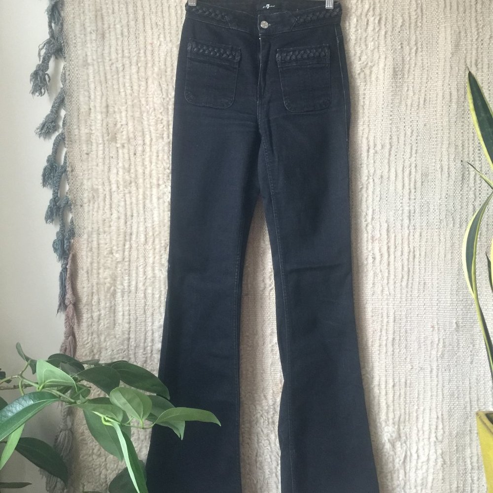 7 for All Mankind Jeans with Braided Detail